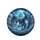 Majestic Blue Dragon Outstretched Wings Storm Clouds Mountain - Dragon Lover Gift Spare Tire Cover - 4