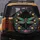 Golden Dragonfly Botanical Flowers Foliage Sparkles - Wildlife Home Decor Gift Spare Tire Cover - 5