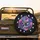 Faith Hope Love Floral Bouquet Butterflies - Meaningful Home Decor Gift for Her Spare Tire Cover - 2