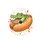 Smiling Alligator Hot Dog Mustard Ketchup - Grill Party Decor Spare Tire Cover - 4