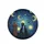 Black Cat Rooftop Moons Stars Night Sky - Cat Lover Home Decor Gift Spare Tire Cover - 4