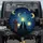 Black Cat Rooftop Moons Stars Night Sky - Cat Lover Home Decor Gift Spare Tire Cover - 1