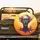 Vibrant Surreal Human Head Spectacles Elongated Jaw Liquid Elements - Vehicle Decor Gift Spare Tire Cover - 2