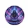Futuristic Skull DJ Neon Console Deep Cosmic Nebula Music - Party Music Lover Gift Spare Tire Cover - 4
