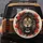 Roaring Lion Fangs Mane Golden Eyes - Wildlife Lover Outdoor Adventure Camping Overlanding Gift Spare Tire Cover - 5