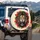 Roaring Lion Fangs Mane Golden Eyes - Wildlife Lover Outdoor Adventure Camping Overlanding Gift Spare Tire Cover - 3