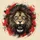 Roaring Lion Fangs Mane Golden Eyes - Wildlife Lover Outdoor Adventure Camping Overlanding Gift Spare Tire Cover - 6