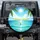 Tropical Ocean Surfboard Fin Scene - Beach Travel Gift for Ocean Lovers Spare Tire Cover - 1