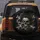 Cracked Skull Bloodshot Eye Gaping Jaw Burning Joint Crossbones - Skull Lover Gift Spare Tire Cover - 5