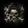 Cracked Skull Bloodshot Eye Gaping Jaw Burning Joint Crossbones - Skull Lover Gift Spare Tire Cover - 6