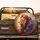Majestic Lion Head Golden Mane Butterflies Floral - Wildlife Lover Gift Spare Tire Cover - 2