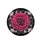 Fuchsia Rose Black Leaves White Starbursts - Luxury Home Decor Gift for Rose Lover Spare Tire Cover - 4