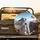 Astronaut American Flag Canyon Salute - Independence Day Gift for Veterans Spare Tire Cover - 2