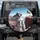 Astronaut American Flag Canyon Salute - Independence Day Gift for Veterans Spare Tire Cover - 1