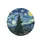Starry Night Cypress Tree Village - Dreamscape Home Decor Gift Spare Tire Cover - 4