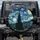 Starry Night Cypress Tree Village - Dreamscape Home Decor Gift Spare Tire Cover - 1