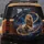 Majestic Luminous Golden Lion Cosmic Galaxy Nebula Stars - Wildlife Lover Gift Spare Tire Cover - 5