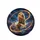 Majestic Luminous Golden Lion Cosmic Galaxy Nebula Stars - Wildlife Lover Gift Spare Tire Cover - 4