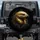 Majestic Golden Eagle Head Dark Mist - Wildlife Lover Gift for Eagle Admirers Spare Tire Cover - 1