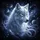 Celestial Wolf Pearl Mask Cosmic Stars - Space Lover Gift Spare Tire Cover - 6