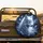 Celestial Wolf Pearl Mask Cosmic Stars - Space Lover Gift Spare Tire Cover - 2