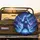 Colossal Ice Crystal Bear Roaring Galactic Nebula - Wildlife Decor Gift Spare Tire Cover - 2