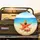 Sun-Drenched Golden Beach Starfish Conch Shell - Coastal Explorer Travel Gift Spare Tire Cover - 2