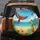 Red Macaw Parrot Tropical Beach Flip Flops Starfish - Beach Lover Gift Spare Tire Cover - 5