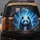 Majestic Iridescent Panda Charging Smoke Clouds - Outdoor Adventure Gift Spare Tire Cover - 5