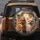 Pomeranian Dogs Engaging Eyes Interior Scene - Dog Lover Home Decor Lifestyle Gift Spare Tire Cover - 5
