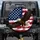 Bald Eagle American Flag - Independence Day Gift for Veterans Spare Tire Cover - 1