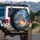 Oriental Dragon Fire Orbs Stormy Sky - Fantasy Decor Gift for Dragon Lovers Spare Tire Cover - 3