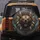 Roaring Grizzly Bear Tribal Mechanical Filigree - Wildlife Lover Gift Spare Tire Cover - 5