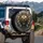 Roaring Grizzly Bear Tribal Mechanical Filigree - Wildlife Lover Gift Spare Tire Cover - 3