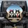 Tuxedo Cats Pink Bow Red Tie Steering Wheel - Road Trip Cat Lover Gift Spare Tire Cover - 1