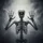 Human Skeleton Skull Trapped Presence - Haunting Ethereal Display Spare Tire Cover - 6