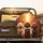 Three Poodles Autumn Forest Road Dappled Sunlight - Autumn Lover Gift for Poodle Owners & Drivers Spare Tire Cover - 2