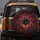 Menacing Black Spider Crimson Web - Outdoor Car Decor for Spider Fan Spare Tire Cover - 5