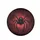 Menacing Black Spider Crimson Web - Outdoor Car Decor for Spider Fan Spare Tire Cover - 4