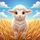 Fluffy Lamb Golden Wheat Field - Farmhouse Home Decor Gift for Animal Lovers Spare Tire Cover - 6