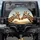 Curious Engaging Giraffe Pair Savanna Landscape - Wildlife Lover Gift Spare Tire Cover - 1