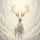 White Stag Golden Antlers Golden Eyes Golden Flames Golden Energy - Wildlife Lover Gift Spare Tire Cover - 6