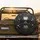 Dark Faceted Skull Gold Teeth - Vehicle Accessory Gift Spare Tire Cover - 2