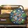 Dark Blue Pond Koi Fish Orange White Lotus Lily Pads - Wildlife Lover Gift Spare Tire Cover - 3