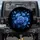 Electric Blue Roses Starlight Fantasy - Travel Gift for Fantasy Lover Spare Tire Cover - 1