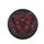 Deep Red Butterfly Roses Hearts - Home Decor Gift for Butterfly Lover Spare Tire Cover - 4