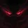 Menacing Crimson Glowing Eyes - Dark Fantasy Decor For Horror Fans Spare Tire Cover - 6