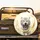 White Tiger Roaring Golden Glow Luxurious - Wildlife Lover Gift Spare Tire Cover - 2