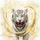 White Tiger Roaring Golden Glow Luxurious - Wildlife Lover Gift Spare Tire Cover - 6