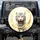 White Tiger Roaring Golden Glow Luxurious - Wildlife Lover Gift Spare Tire Cover - 1
